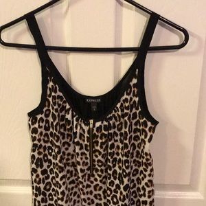 Flowy Leopard Top
